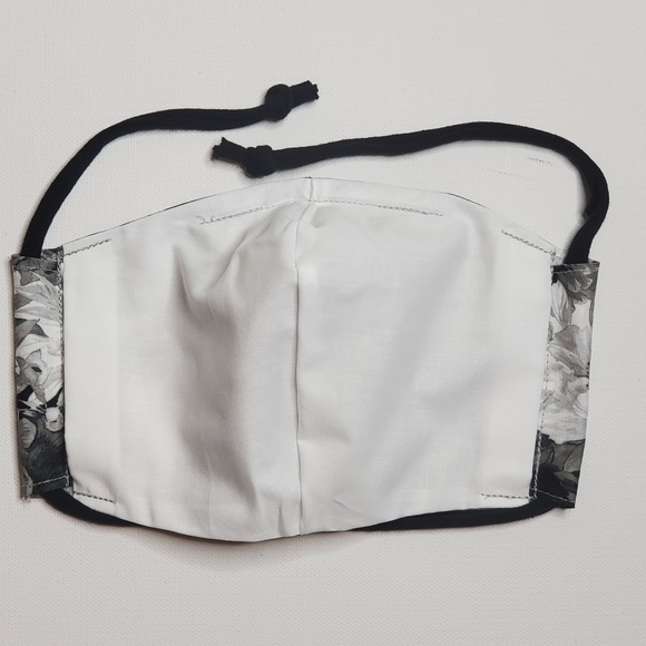 Floral Roses Face Mask Handmade - Picture 2 of 4